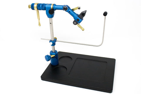 Master Vise with SW Stem and Streamer Base & Blue anodized finish